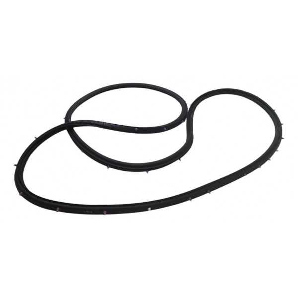 Borracha Porta Dianteira Esquerda Fiat Toro 2016 A 2024 Preto