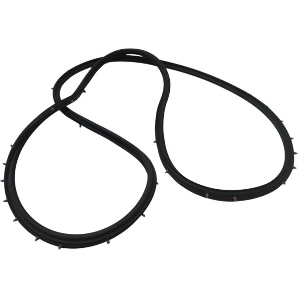 Borracha Porta Dianteira Esquerda Fiat Toro 2016 A 2024 Preto