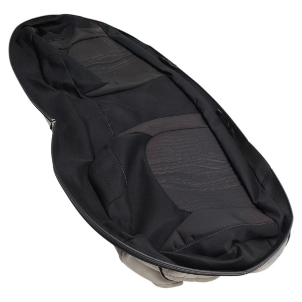 Capa Banco Traseiro Fiat Toro 2016 2017 2018 2019 2020 2021 Preto