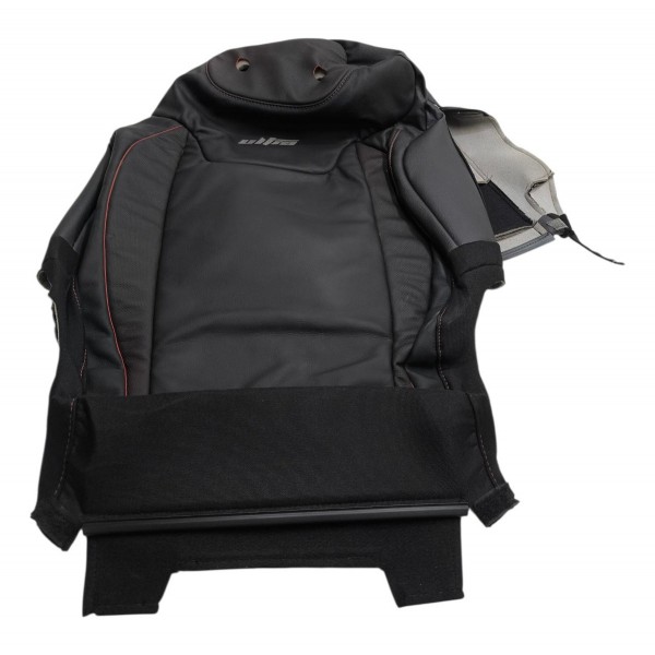 Capa Banco Dianteiro Fiat Toro Ultra 2016 2017 2018 A 2021 Preto