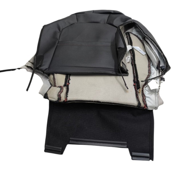 Capa Banco Dianteiro Fiat Toro Ultra 2016 2017 2018 A 2021 Preto