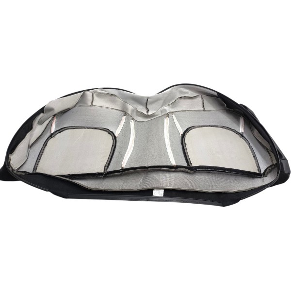 Capa Banco Traseiro Fiat Toro 2016 2017 2018 2019 2020 2021 Preto