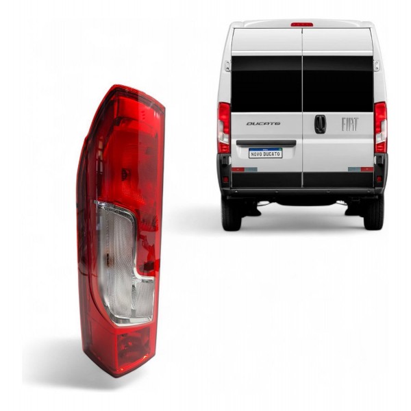 Lanterna Traseira Esquerda Fiat Ducato 2023 2024 2025 Esquerdo/motorista Vermelho