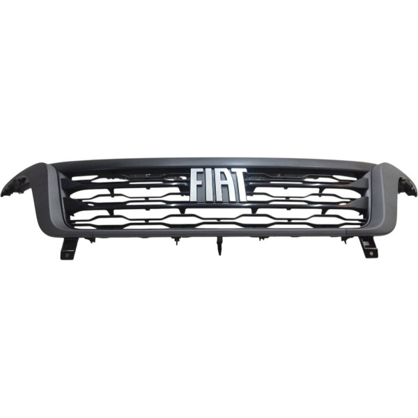 Grade Parachoque Dianteira Fiat Ducato 2023 2024 2025 Preto Brilhante