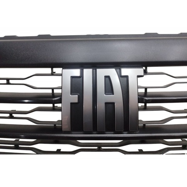 Grade Parachoque Dianteira Fiat Ducato 2023 2024 2025 Preto Brilhante