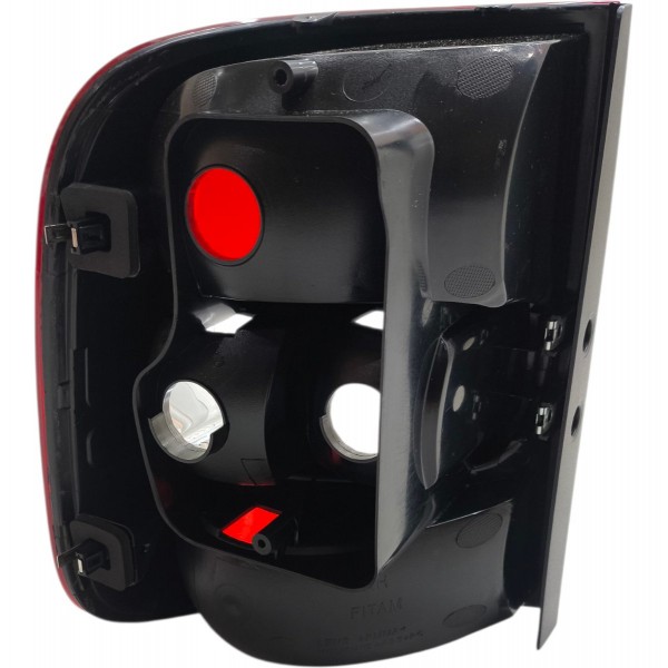 Par Lanterna Traseira Volkswagen Saveiro G5 2009 2010 A 2014 Ambos Lados Vermelho