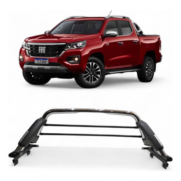 Santo Antônio Fiat Titano 2024 2025 2026 Cromado Cinza