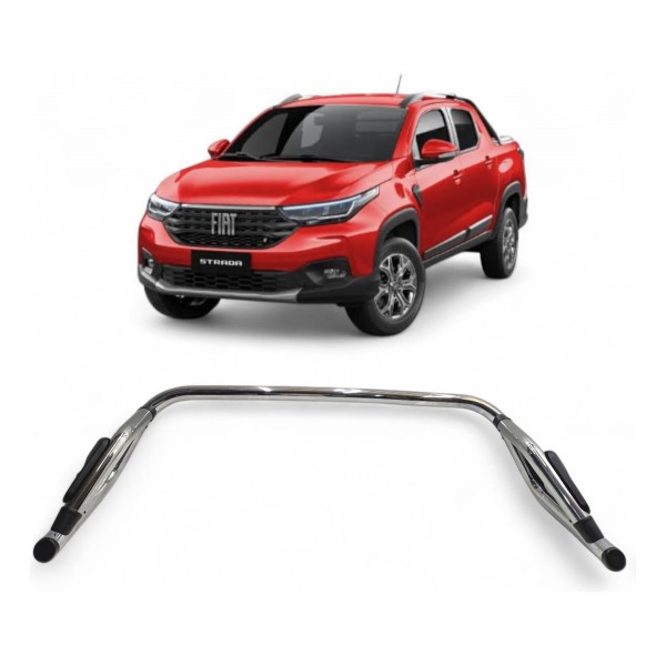 Santo Antônio Fiat Strada 2021 A 2025 Cabine Dupla Cromado