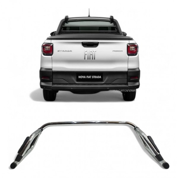 Santo Antônio Fiat Strada 2021 2022 2023 2024 2025 Cromado