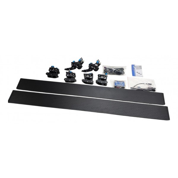 Kit Estribo Retrátil Fiat Titano 2024 2025 2026 Completo Preto