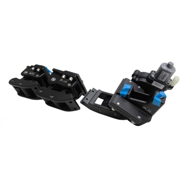 Kit Estribo Retrátil Fiat Titano 2024 2025 2026 Completo Preto