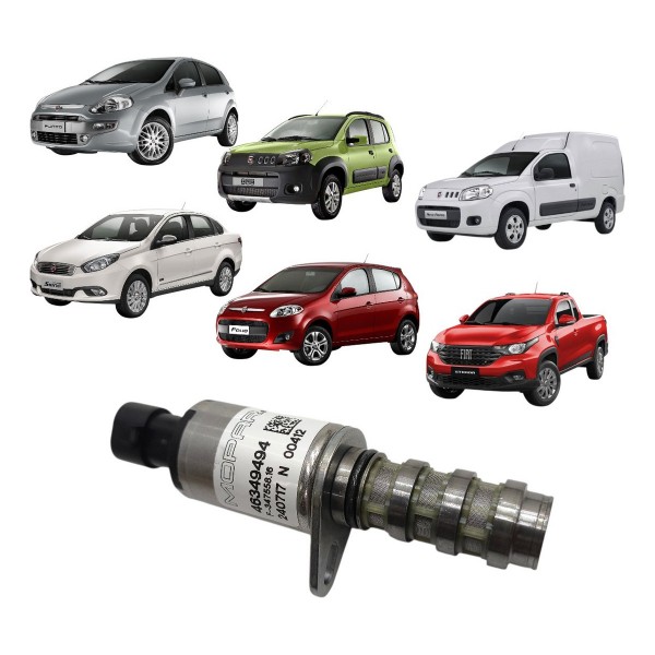 Tampa Valvulas Fiat 500 Grand Siena Palio Punto Strada Fire Preto