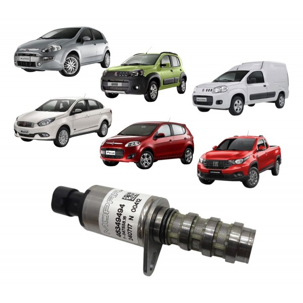 Valvula Solenóide Cabeçote Fiat Strada Palio Uno Fire Evo