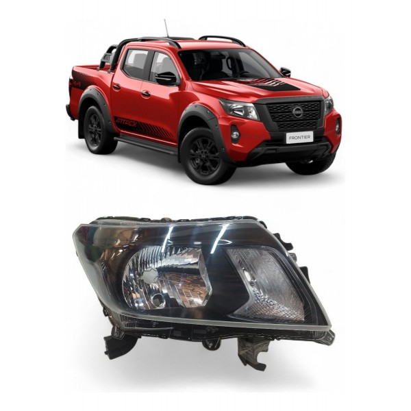 Farol Direito Nissan Frontier 2017 2018 A 2021 Elétrico Direito/passageiro