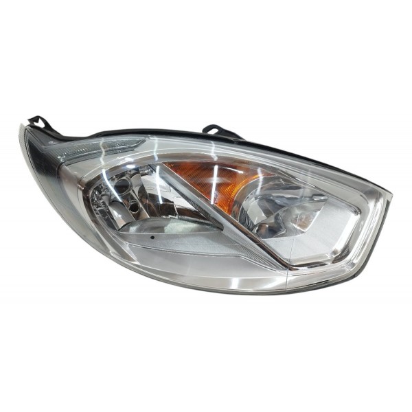 Farol Direito Ford Fiesta 2011 2012 2013 2014 Cromado Direito/passageiro