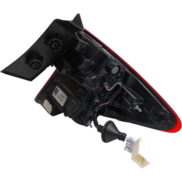 Lanterna Traseira Canto Hyundai Hb20 2023 2025 Sem Led Hatch Esquerdo/motorista Vermelho