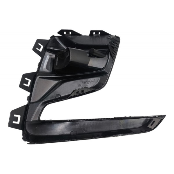 Moldura Esquerda Farol Milha Sem Furo Chevrolet Onix 2026 Preto Esquerdo