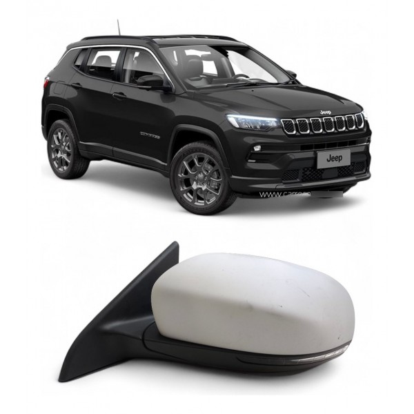 Retrovisor Esquerdo Compass Pto Fold Limited 2018 A 2024