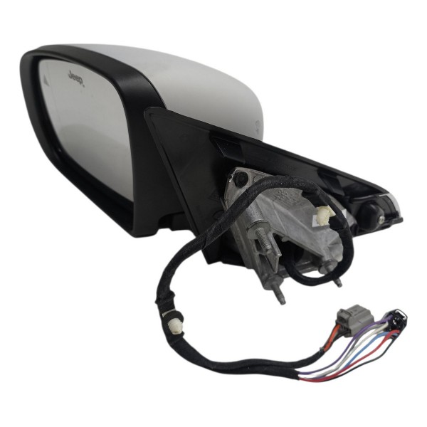 Retrovisor Esquerdo Compass Fil Cromado Fold 2018 A 2024