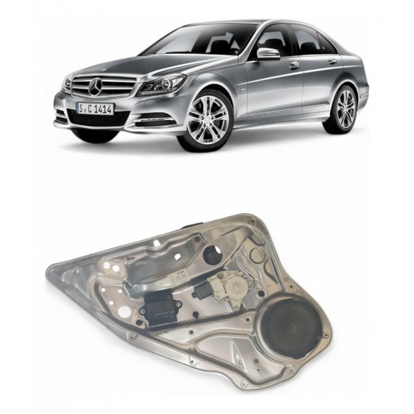 Máquina Vidro Traseira Esquerda C180 2008 2009 2010 A 2014