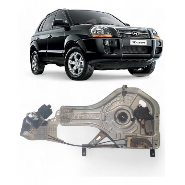 Máquina Vidro Traseira Direita Hyundai Tucson 2007 A 2016