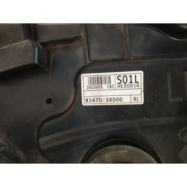 Máquina Vidro Traseira Esquerda Hyundai Elantra 2012 A 2016