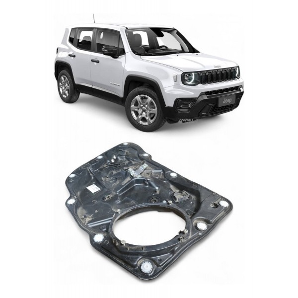 Máquina Vidro Dianteira Esquerda Jeep Renegade 2016 A 2020
