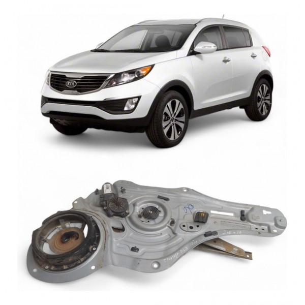 Máquina Vidro Dianteira Direita Kia Sportage 2011 A 2016