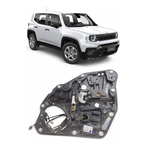Máquina Vidro Traseira Esquerda Jeep Renegade 2016 A 2022