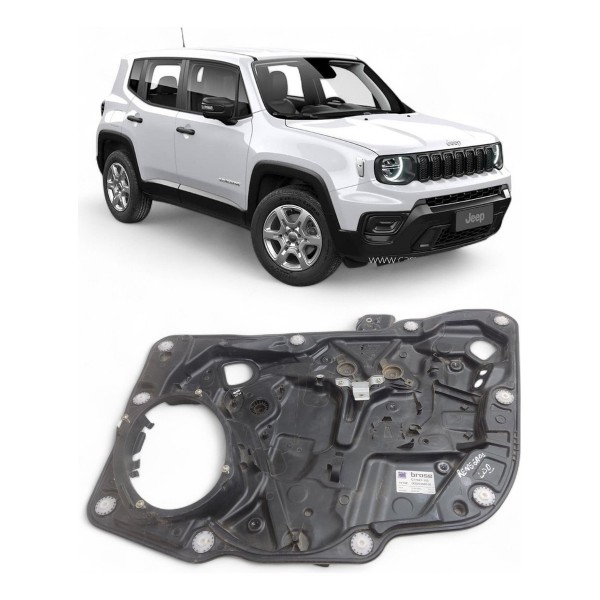 Máquina Vidro Dianteira Direita Jeep Renegade 2016 A 2021