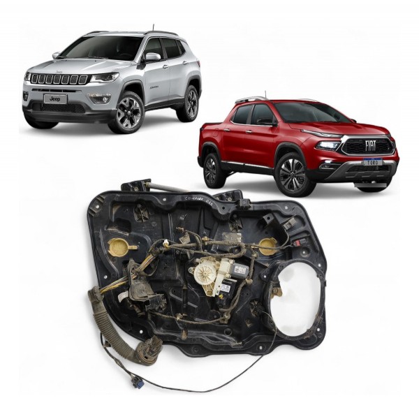 Máquina Vidro Dianteira Esquerda Renegade Toro Compass 2020