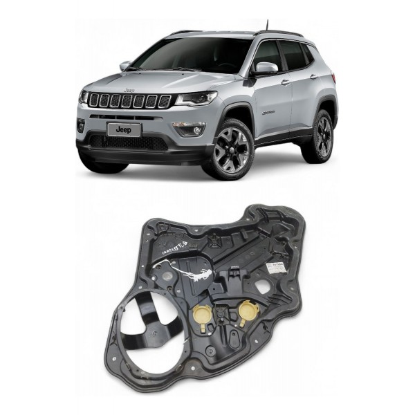 Suporte Máquina Vidro Traseira Direita Compass 2016 A 2021