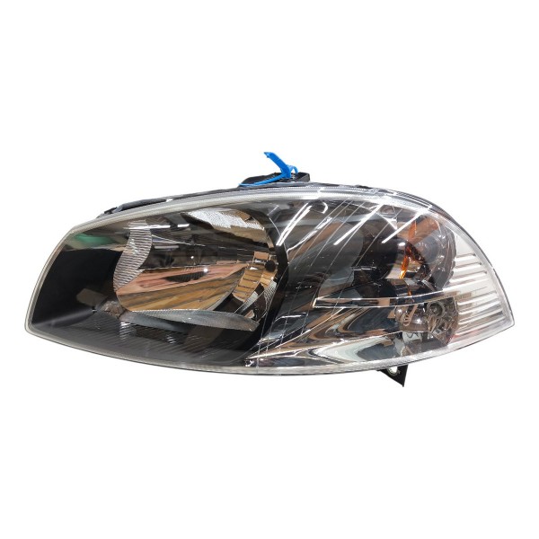 Farol Esquerdo Fiat Palio Strada Siena 2008 A 2020 Negro Esquerdo/motorista