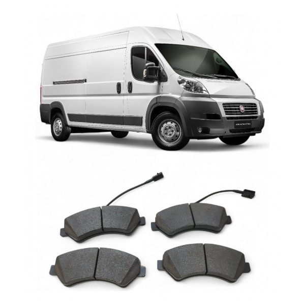 Jogo Pastilha Freio Fiat Ducato 2.3 2018 2019 2020 2021 2022