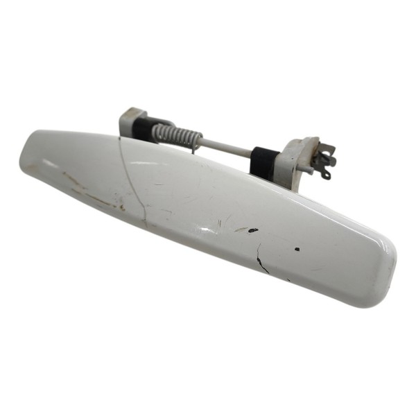Maçaneta Externa Esquerda Renault Duster 2016 2017 2018 2019 Branco Dianteira/traseira