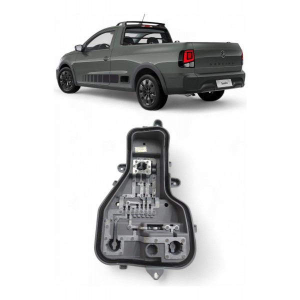 Circuito Soquete Lanterna Esquerda Volkswagen Saveiro G7 G8 Esquerdo/motorista