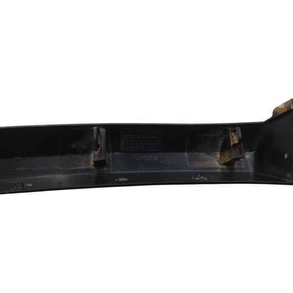 Alargador Paralama Traseiro Direito Hillux Sw4 2016 A 2020 Preto