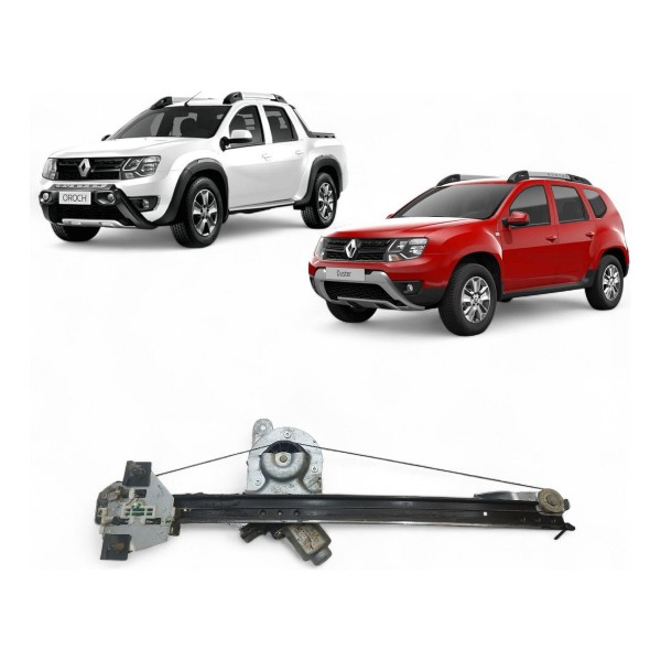 Máquina Vidro Dianteira Esquerda Renault Duster 2017 A 2021