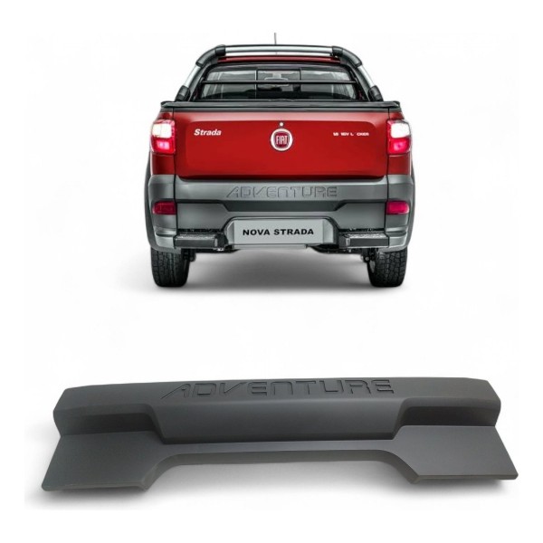 Moldura Aplique Traseira Fiat Strada Adventure 2014 A 2020
