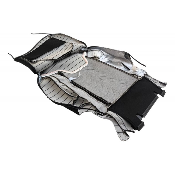 Capa Banco Dianteira Direita Fiat Toro 2016 2017 2018 A 2024 Preto