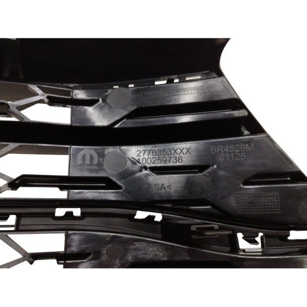 Grade Dianteira Radiador Fiat Toro 2022 2023 2024 2025 Preto Fosco