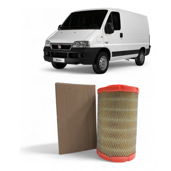 Filtro Ar Motor Fiat Boxer Ducato Jumper 2.8 2.3 1999 A 2017