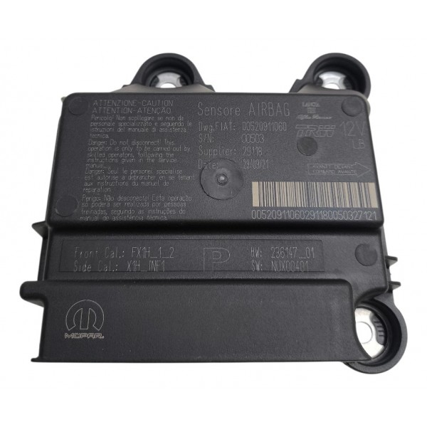 Módulo Sensor Airbag Fiat Mobi 2017 2018 2019 2020 A 2024