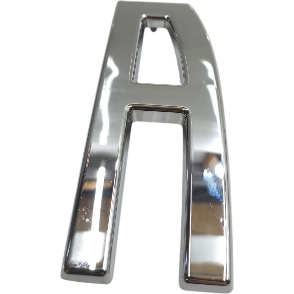 Emblema Sigla Grande Dianteira Fiat Toro 2021 A 2024 Cromado Cromado