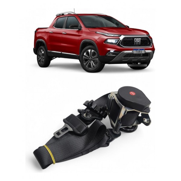 Cinto Dianteiro Esquerdo Fiat Toro 2016 2017 2018 A 2024