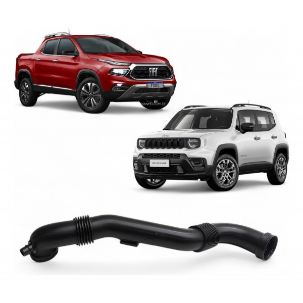 Mangueira Filtro Ar Jeep Renegade Toro 1.8 Flex 2015 A 2021