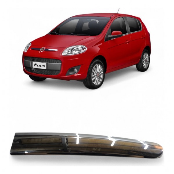 Friso Cromado Direito Parachoque Dianteiro Palio 2012 A 2018 Cromado