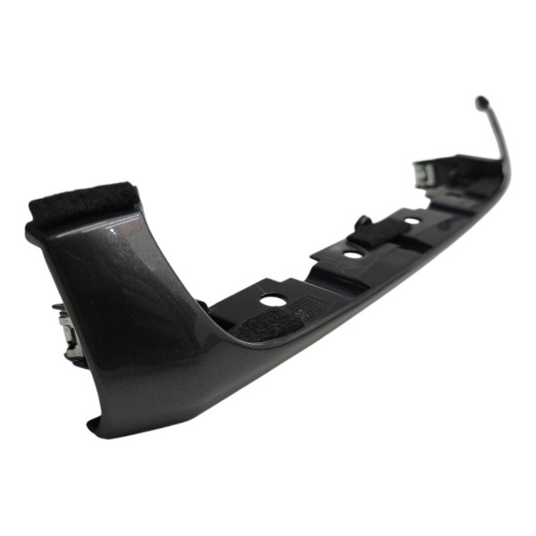 Moldura Central Painel Instrumentos Ford Ecosport 2018 2022 Cinza Brilhante