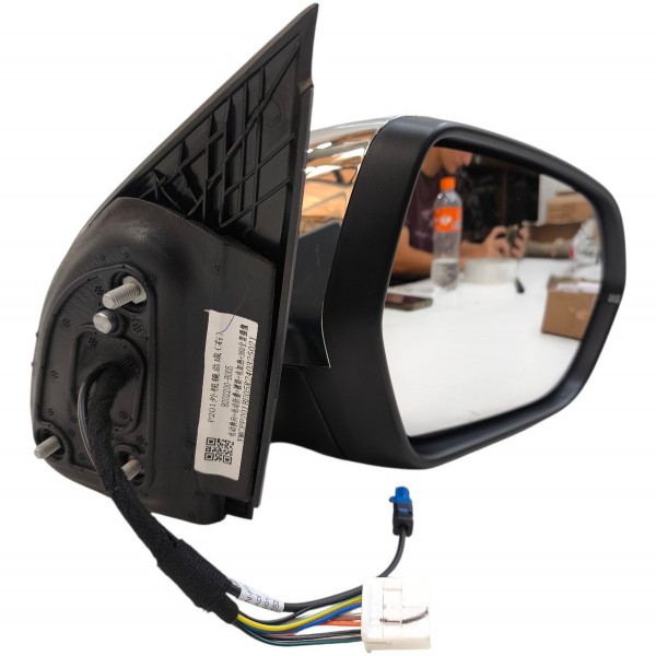 Espelho Retrovisor Direito Fiat Titano 2025 Elétrico 8 Fios