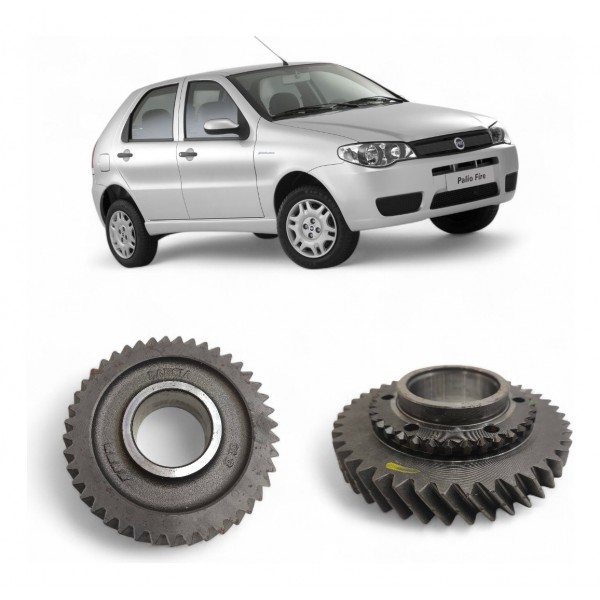 Engrenagem Câmbio R11/43 Linea Palio Siena Strada Bravo